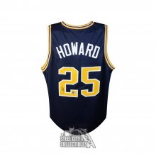 Juwan Howard Autographed Michigan Wolverines Custom Blue Basketball Jersey - BAS COA