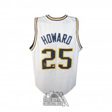 Juwan Howard Autographed Michigan Wolverines Custom White Basketball Jersey - BAS COA