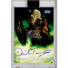 David Tennant Professor Huyang 2019 Topps Star Wars Stellar Signatures Autograph Card 03/40