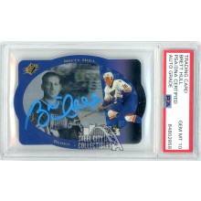 Brett Hull 1996-97 Upper Deck SPX Autograph Card #40 PSA/DNA 10 (Light Blue)