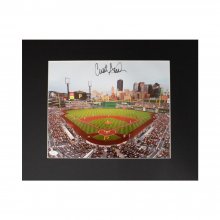 Clint Hurdle Autographed Pittsburgh Pirates 11x14 Matted Photo - JSA COA