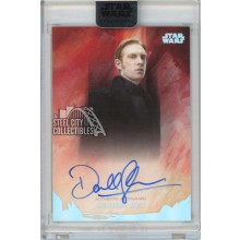 Domhnall Gleeson General Hux 2018 Topps Star Wars Stellar Signature Autograph Card 09/40
