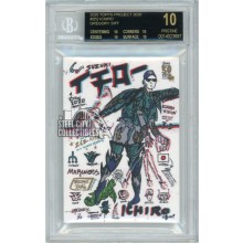 Ichiro Topps Project 2020 #252 2001 Topps by Gregory Siff BGS 10 Black Label