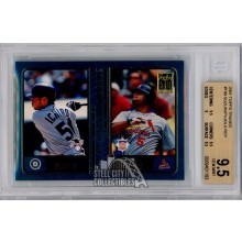 Ichiro/Albert Pujols 2001 Topps Traded Rookie Card #T99 BGS 9.5 Gem Mint
