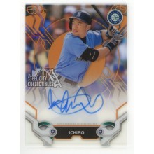 Ichiro 2019 Topps High Tek Orange Autograph Card #HTA-I 18/25