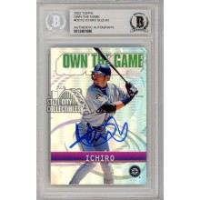 Ichiro Suzuki 2002 Topps Own The Game Autograph Card #OG12 BAS