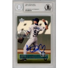 Ichiro Suzuki 2003 Upper Deck Autograph Card #67  BAS