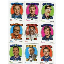 2009-10 In The Game 1972 Year In Hockey Coaches 10 Card Insert Set