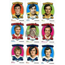 2009-10 In The Game 1972 The Year in Hockey Blank Back 200-Card Parallel Set