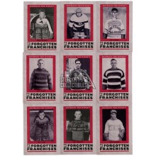 2006-07 In The Game Between The Pipes Forgotten Franchises 10-Card Insert Set