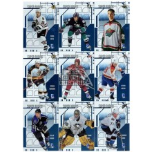 2003-04 Be A Player Memorabilia Hockey Super Rookies 20-Card Insert Set