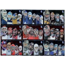 2003-04 Be A Player Memorabilia Hockey Deep In The Crease 15-Card Insert Set