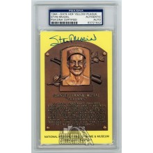 Stan Musial Autographed Postcard - PSA/DNA