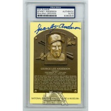 Sparky Anderson Autographed Postcard - PSA/DNA