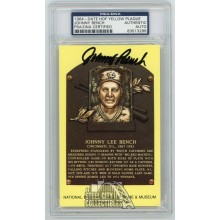 Johnny Bench Autographed Postcard - PSA/DNA