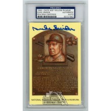 Duke Snider Autographed Postcard - PSA/DNA
