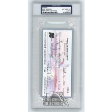 Bob Gibson Autographed Check - PSA/DNA