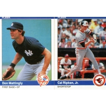 1984 Fleer Baseball Hand Collated Set