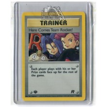 Pokemon Team Rocket 1st Edition Here Comes Team Rocket #15/82