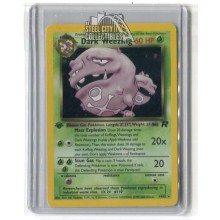 Pokemon Team Rocket 1st Edition Dark Wheezing #14/82