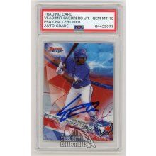 Vladimir Guerrero Jr 2017 Bowman's Best Refractor Autographed Card #TP-33 - PSA/DNA 10