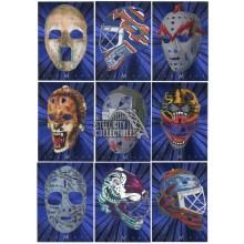 2001-02 Be A Player Between The Pipes Hockey The Mask 40-Card Insert Set