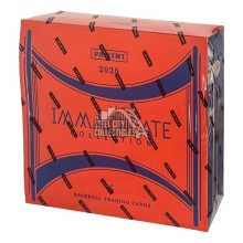 2026 Panini Immaculate Baseball Hobby Box