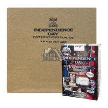 2026 Leaf Metal Independence Day Multi-Sport Founding Fathers Edition 8-Box Case