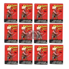 1984 Topps Indiana Jones 12-Wax Pack Lot