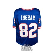 Mark Ingram Autographed New York Custom Football Jersey - BAS COA