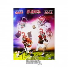 Mark Ingram Derrick Henry Autographed Alabama 16x20 Photo - BAS COA