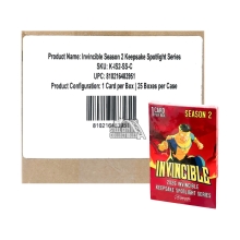 2026 Keepsake Invincible Season 2 Spotlight Series 25-Box Case