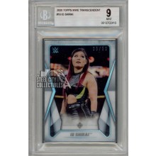 Io Shirai 2020 Topps Transcendent WWE Collection Card #16 25/50 BGS 9