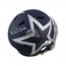 Michael Irvin Autographed Dallas Cowboys AMP Full-Size Football Helmet - BAS COA