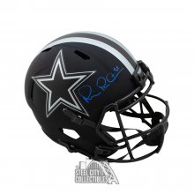 Michael Irvin Autographed Dallas Cowboys Eclipse Replica Full-Size Football Helmet - BAS