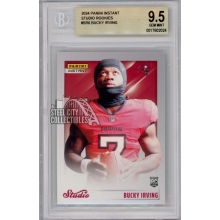 Bucky Irving 2024 Panini Instant Studio Rookie Card #SR-6 BGS 9.5 Gem Mint