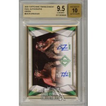 Ivar/Erik 2020 Topps Transcendent WWE Green Autograph Card 03/15 BGS 9.5