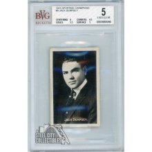 Jack Dempsey 1923 Sporting Champions Boxing Card BVG 5