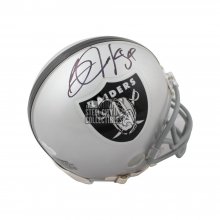 Bo Jackson Autographed Oakland Raiders Mini Football Helmet - BAS COA