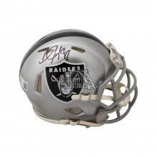Bo Jackson Autographed Oakland Raiders Flash Mini Football Helmet - BAS