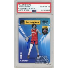 Jalen Green 2021-22 Panini Hoops Arriving Now Autograph Rookie #14 PSA/DNA 10