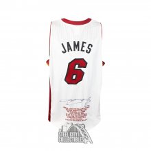 lebron james white miami heat jersey