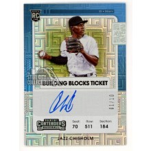 Jazz Chisholm 2021 Panini Contenders Autograph Rookie Card #123 01/10