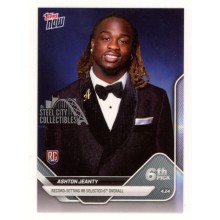 Ashton Jeanty 2025 Topps Now NFL Draft 6th Pick Rookie Card #D-2