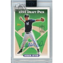 Derek Jeter 2020 Topps Transcendent Captain 1993 Topps Rookie BuyBack Autograph 36/40
