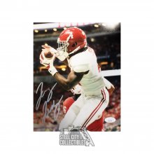 Jerry Jeudy Autographed Alabama 8x10 Photo - JSA COA (Silver Ink)