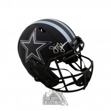 Jimmy Johnson Autographed Cowboys Eclipse Replica Full-Size Football Helmet - BAS COA