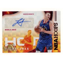 Nikola Jokic 2021-22 Panini Hoops Hot Signatures Autograph Card #HS-NJK 16/25