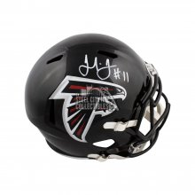 julio jones autographed helmet