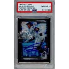 Julio Rodriguez 2020 Topps Transcendent Autograph Card #26 060/100 PSA/DNA 10